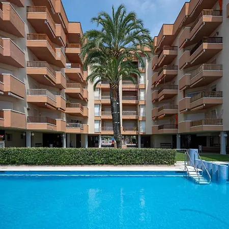Apartment At108 Con Piscina En Primera Linea De La Playa Torredembarra